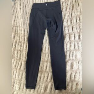 Lululemon Athletica Black Leggings 28”